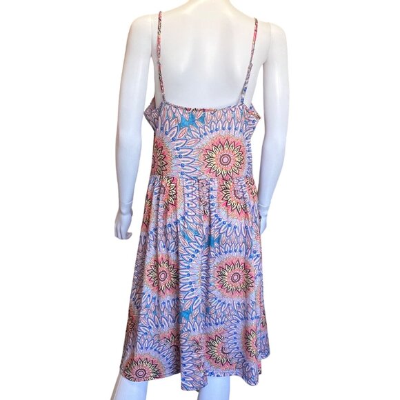 Yathon Floral Polka Dot Boho Print Spaghetti Strap Sundresses Womens Sz XL 3-Pk - Picture 14 of 16